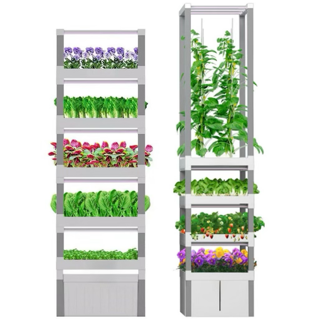 Hydroponic System - Sistem Penyiraman Otomatis Vertikal Hidroponik untuk