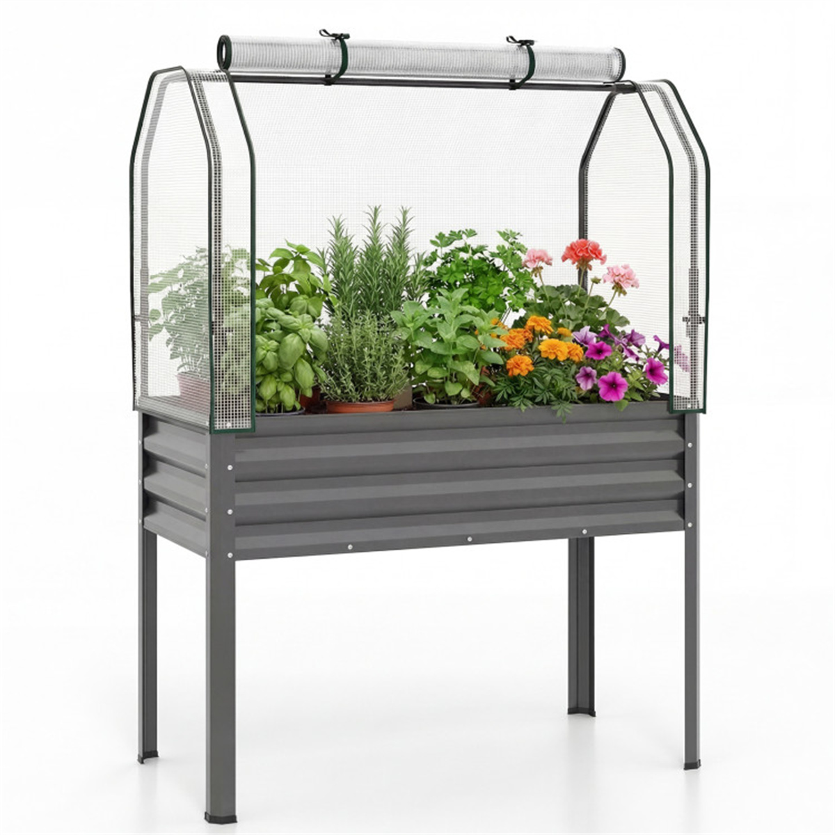 Raised Bed Planter Box - Kotak Tanam Tinggi 3-in-1 dari Logam