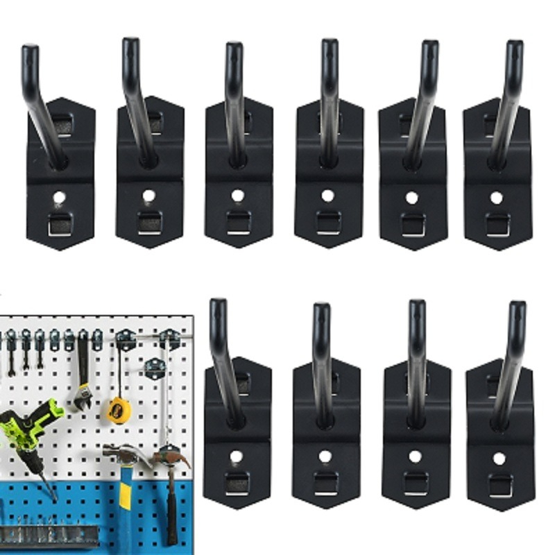 Gardening Tools Combo - 10Pcs/set Gantungan Rak Lubang Besi 50mm