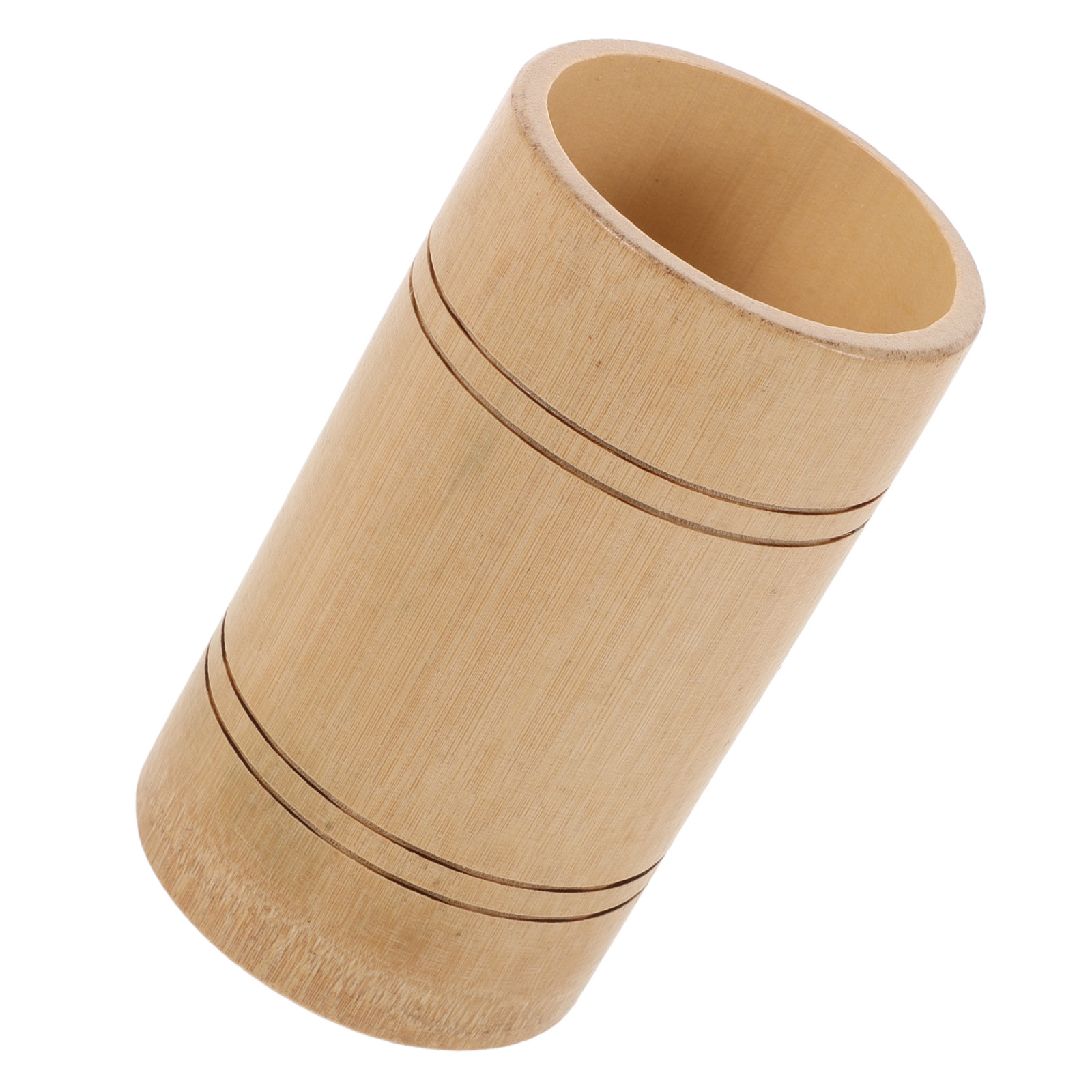 Zen Gardening Tools - Tabung Penyimpanan Kayu Mini, Wadah Peralatan