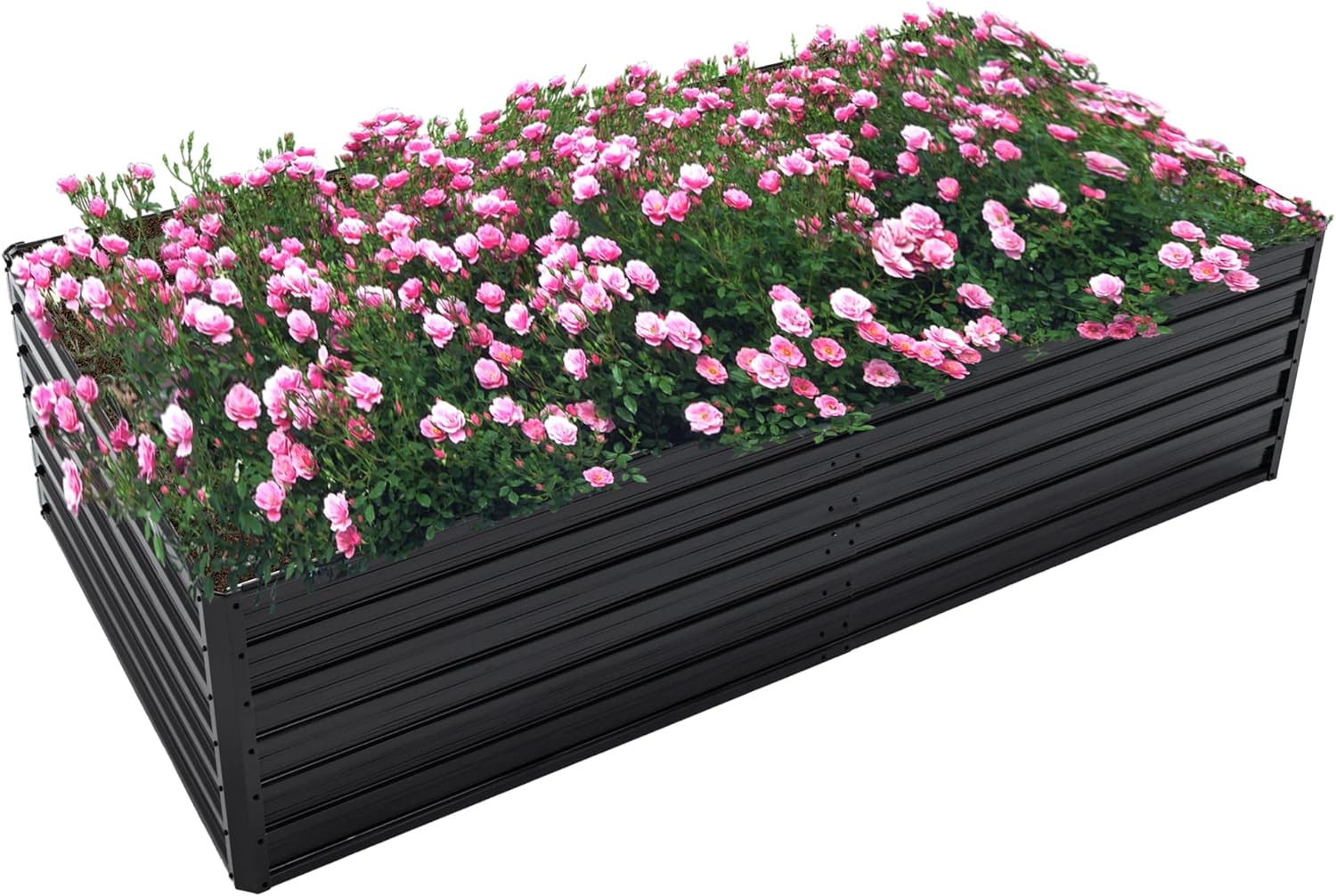 Raised Bed Planter Box - Kotak Tanam Galvanis 8x4x2ft, Kit Bedeng