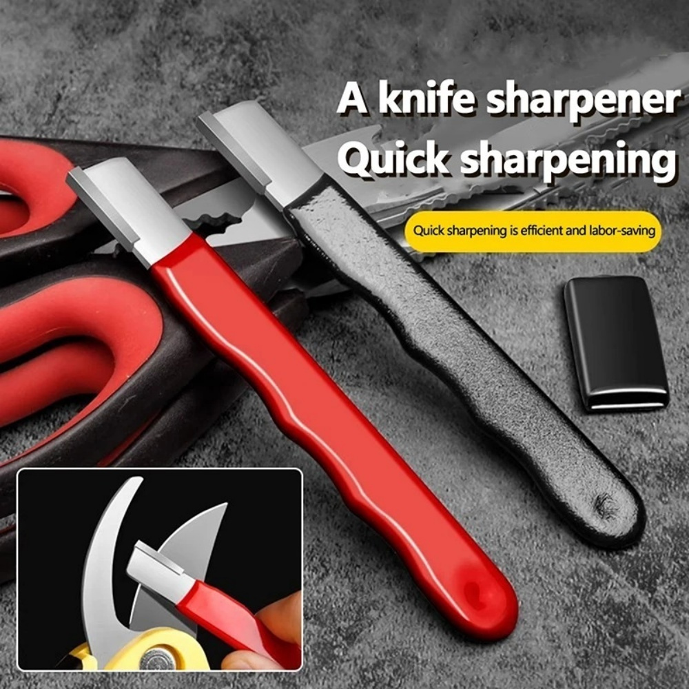 Gardening Tools Combo - Pengasah Pisau Logam Profesional, Pengasah Gunting,