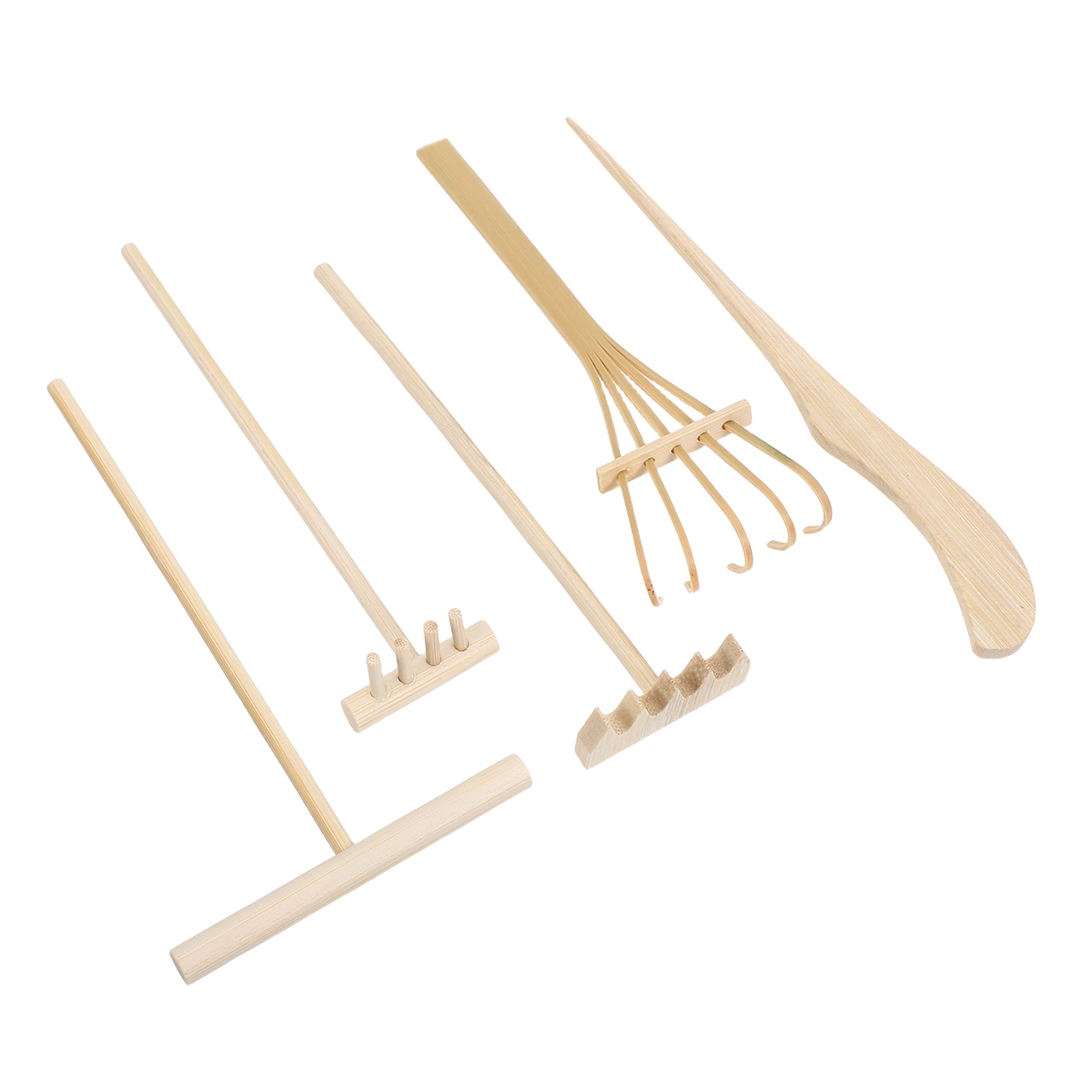 Zen Gardening Tools - 5Pcs Alat Gambar Pasir Mini dari