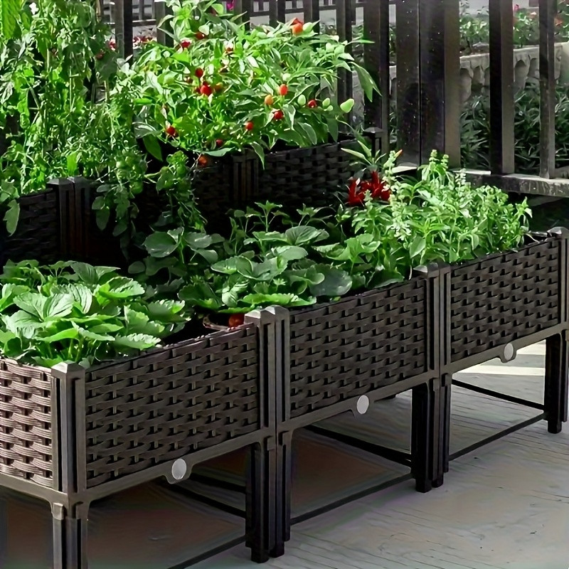 Raised Bed Planter Box - Kotak Tanam Terangkat, Wadah Tanam Bunga