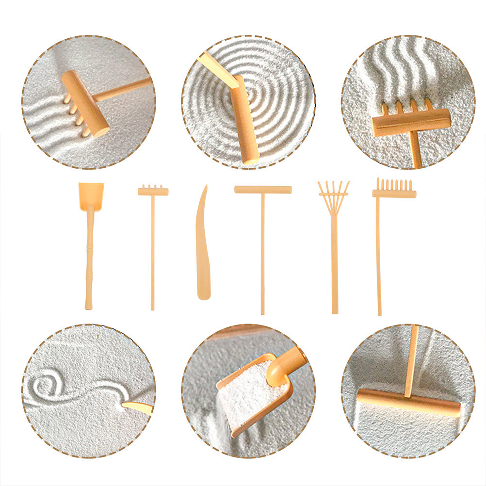 1Set Set Peralatan Taman Zen,  - Zen Gardening Tools ulasan dan harga