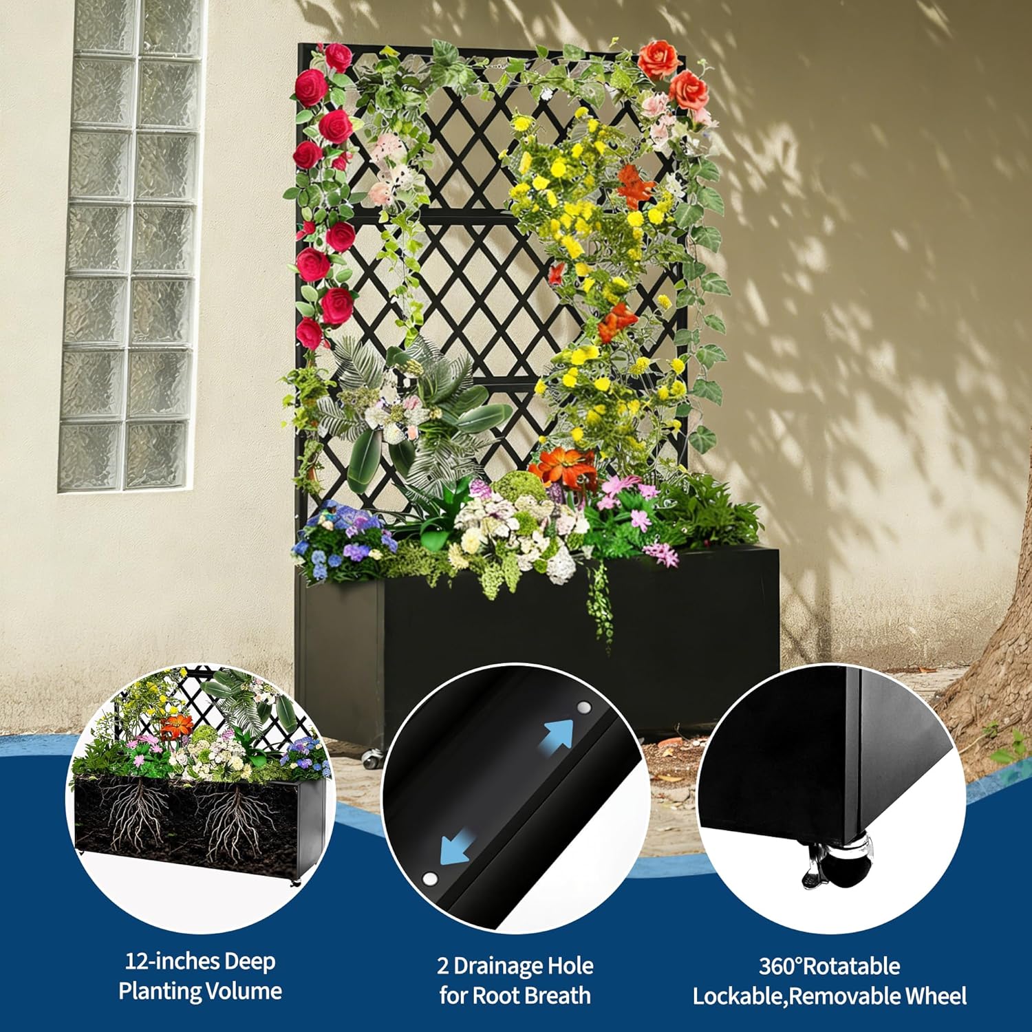 Kotak Tanam Baja Galvanis deng - Raised Bed Planter Box ulasan dan harga