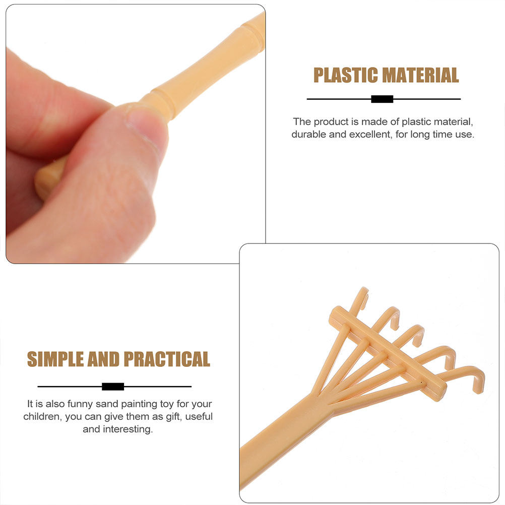 2 Set Alat Garuk Meja Pasir, P - Zen Gardening Tools ulasan dan harga