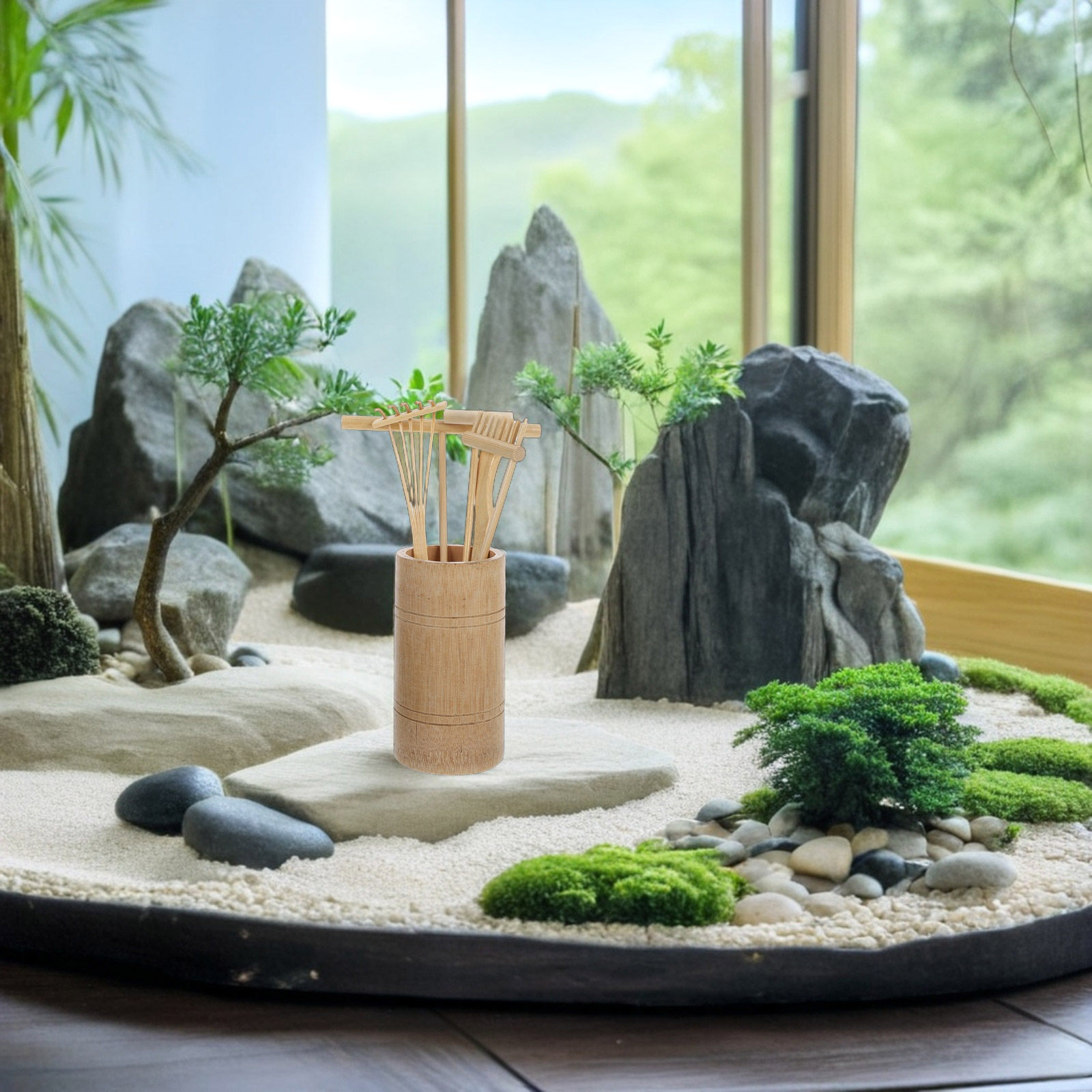 1Set Set Alat Pasir Zen dari B - Zen Gardening Tools ulasan dan harga
