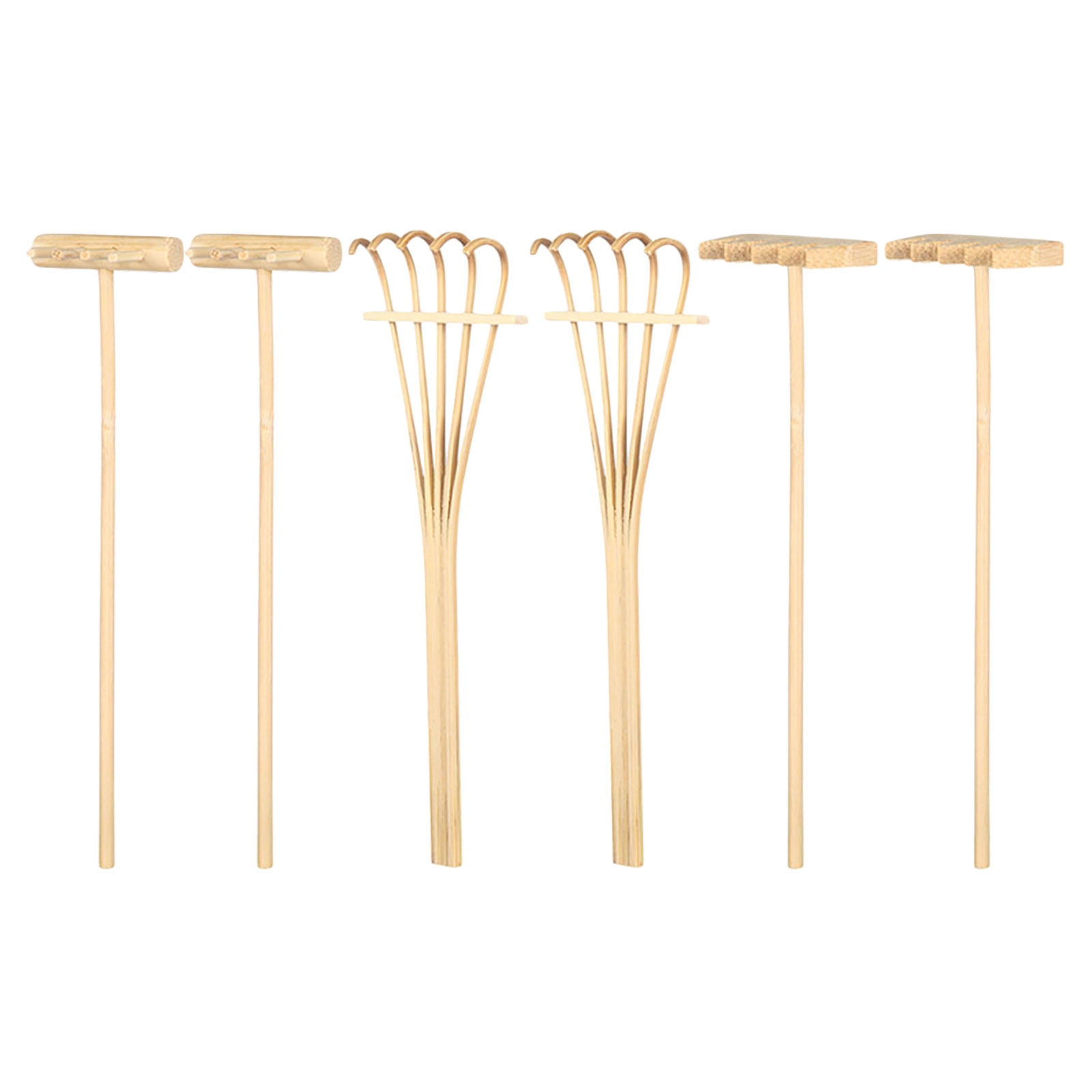 6Pcs Set Garpu Pasir Mini dari - Zen Gardening Tools ulasan dan harga