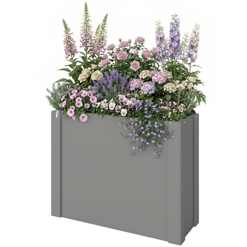 Kotak Tanam Galvanis Outsunny  - Raised Bed Planter Box ulasan dan harga