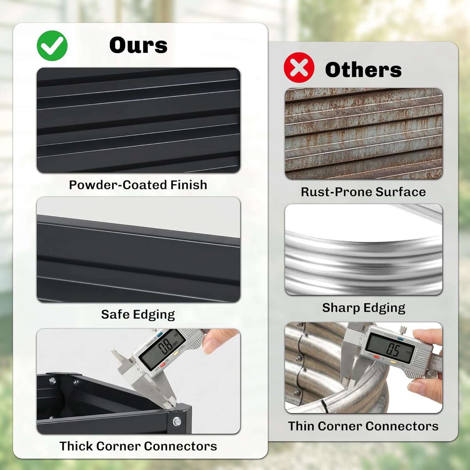 2 Buah Kotak Tanam Galvanis, 2 - Raised Bed Planter Box ulasan dan harga