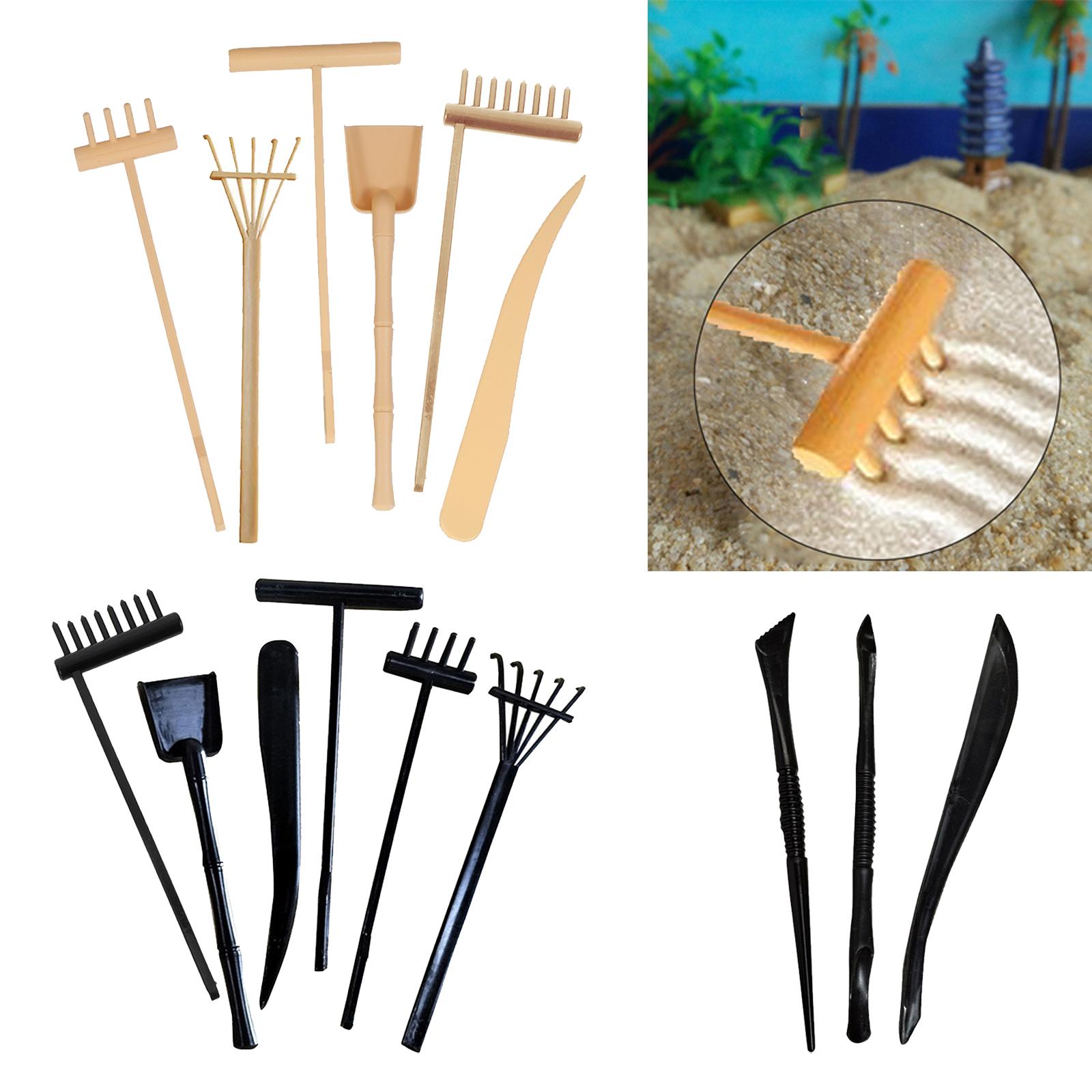 Perlengkapan Pasir Taman Minia - Zen Gardening Tools ulasan dan harga