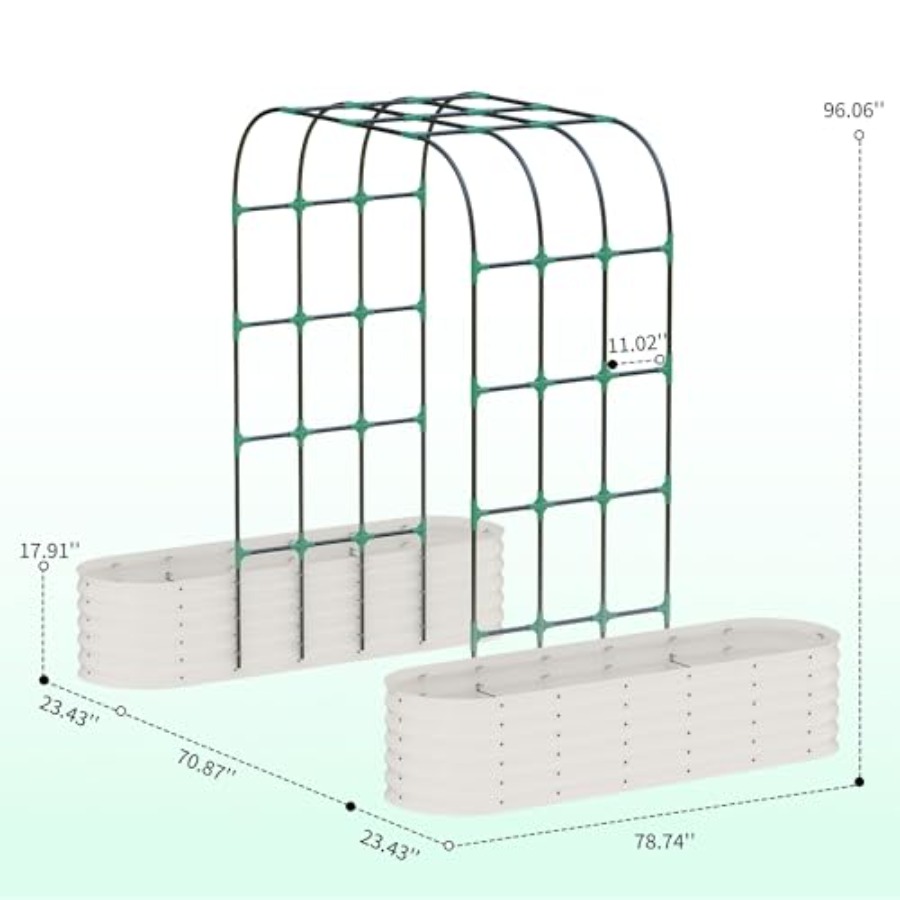 Kotak Tanam Terangkat Galvanis - Raised Bed Planter Box ulasan dan harga
