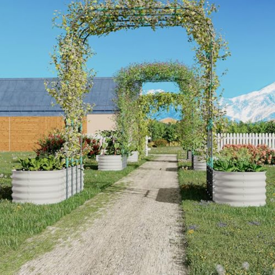 Kotak Tanam Terangkat Galvanis - Raised Bed Planter Box ulasan dan harga