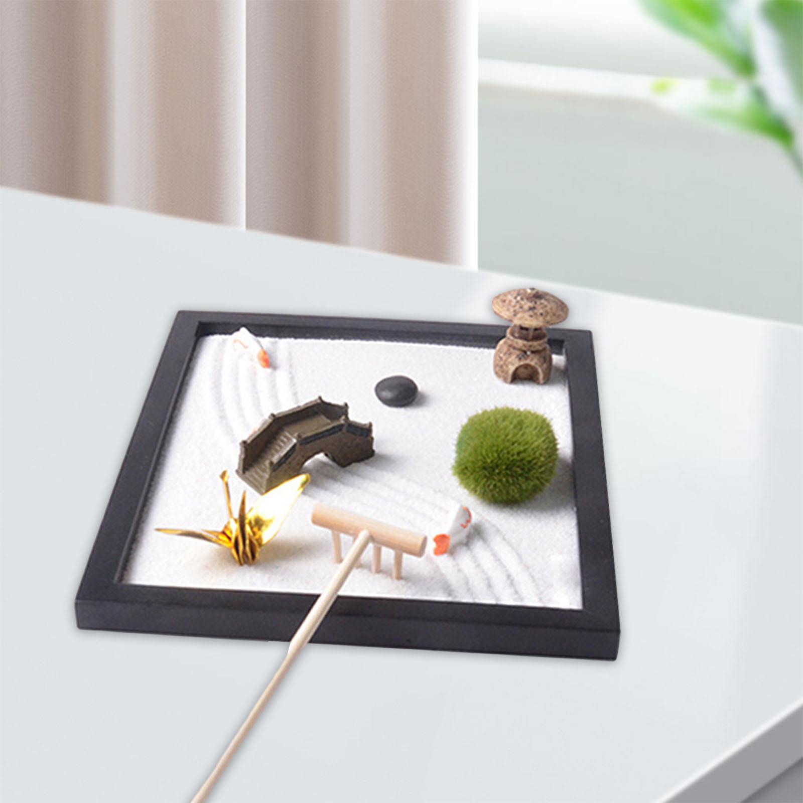 Kit Alat Taman Pasir Mini untu - Zen Gardening Tools ulasan dan harga