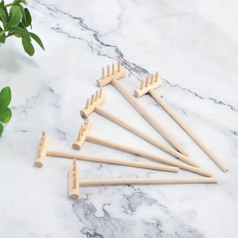 2026New 6 Buah Set Garpu Taman - Zen Gardening Tools ulasan dan harga