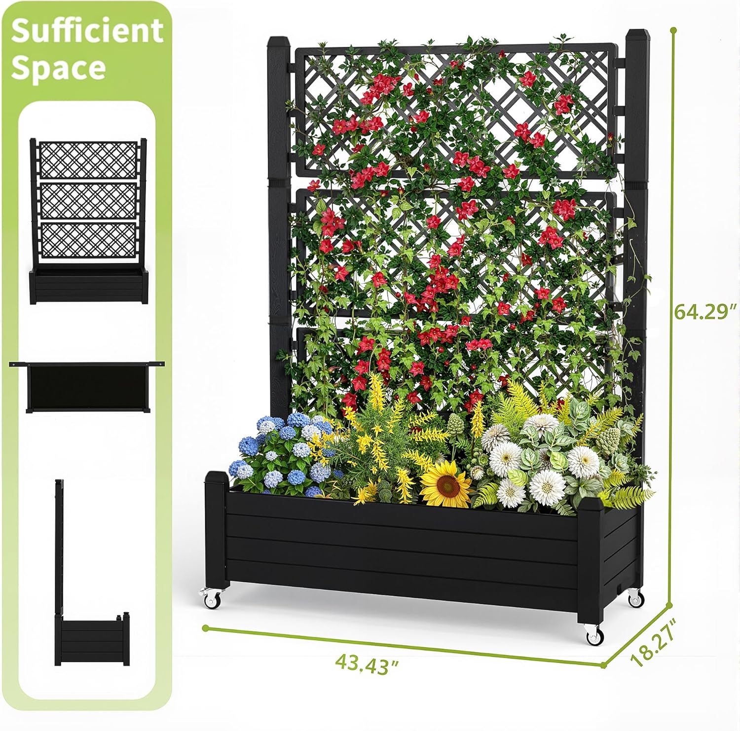 Kotak Tanam Bertingkat dengan  - Raised Bed Planter Box ulasan dan harga