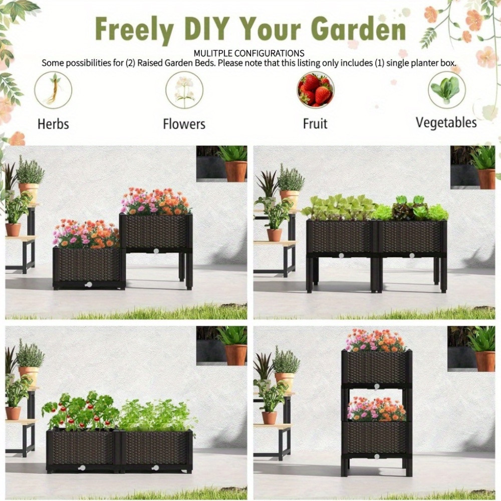 Kotak Tanam Terangkat, Wadah T - Raised Bed Planter Box ulasan dan harga