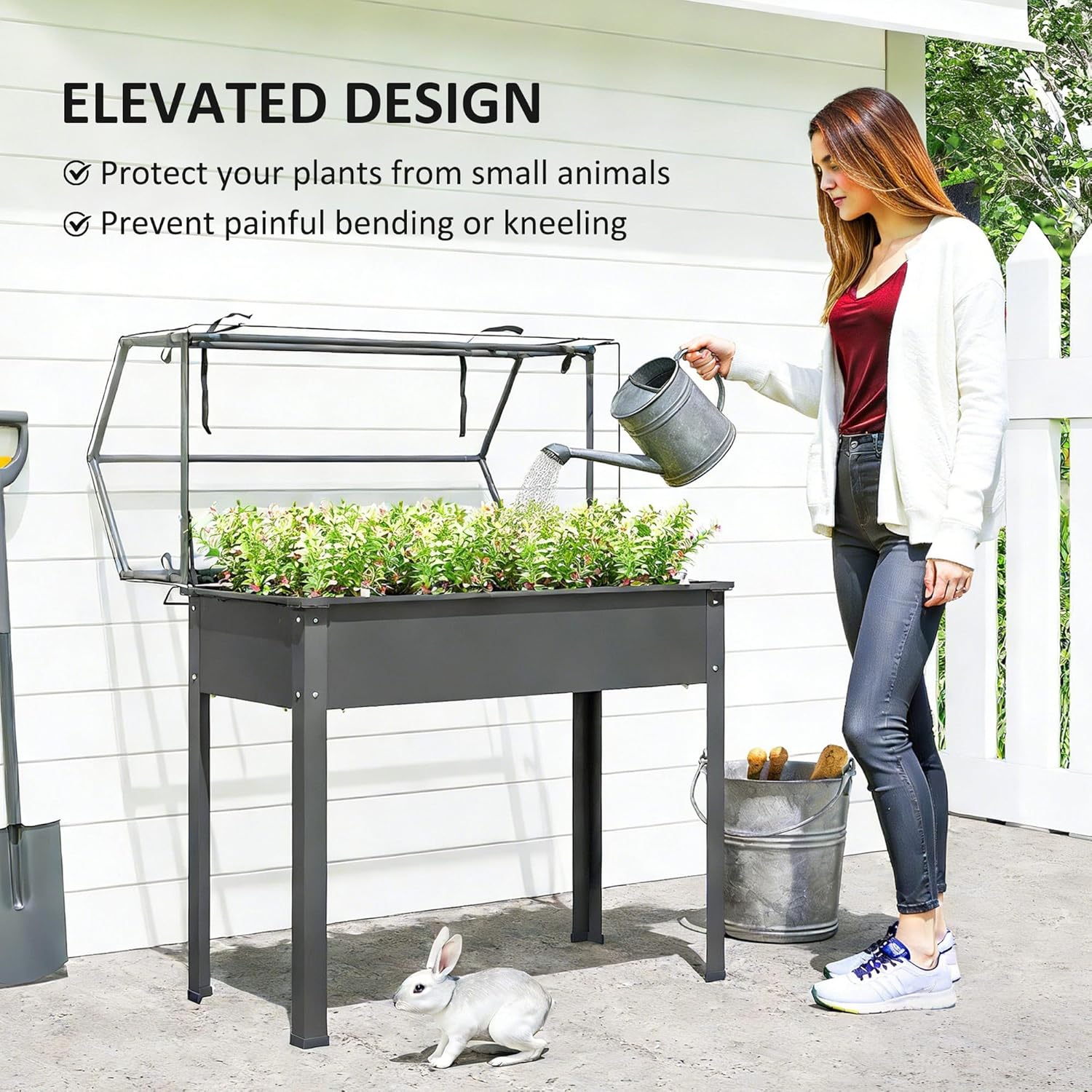Tempat Tanam Terangkat dengan  - Raised Bed Planter Box ulasan dan harga
